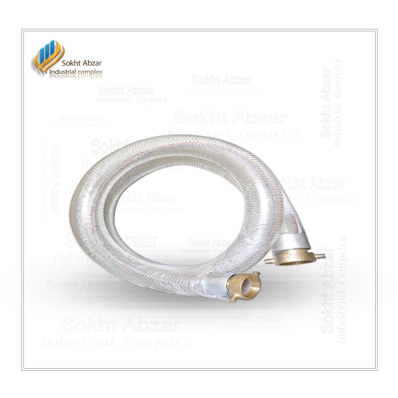 شیلنگ کامپوزیتی تخلیه شفاف 2 و 1/2 اینچ